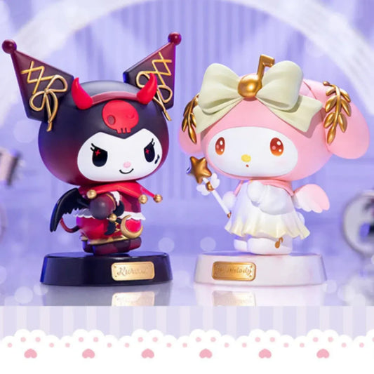 Kuromi & My Melody Anime Figures – Kawaii Sanrio Desk Ornaments - Anime - Figures - 1