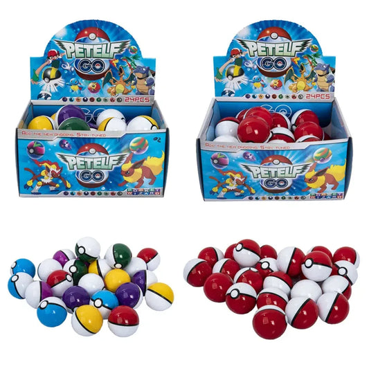 24-Piece Pocket Monster PokéBall Figure Set - Anime - Figures - 1