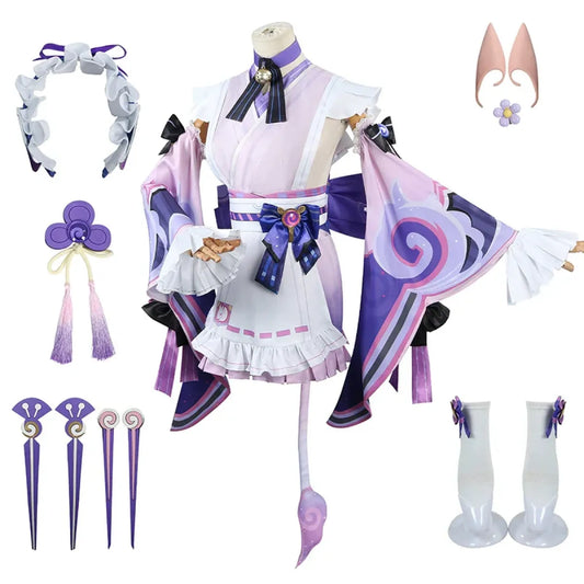 Mizuki Yumemizuki Genshin Impact Cosplay Costume Set - Dresses - Cosplay - 2