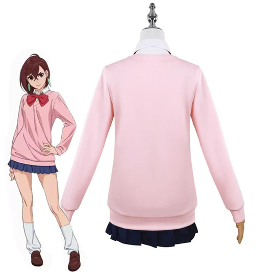 Momo Ayase Cosplay Costume – Dandadan School Uniform Set with Accessories - Anime - Sets - 2