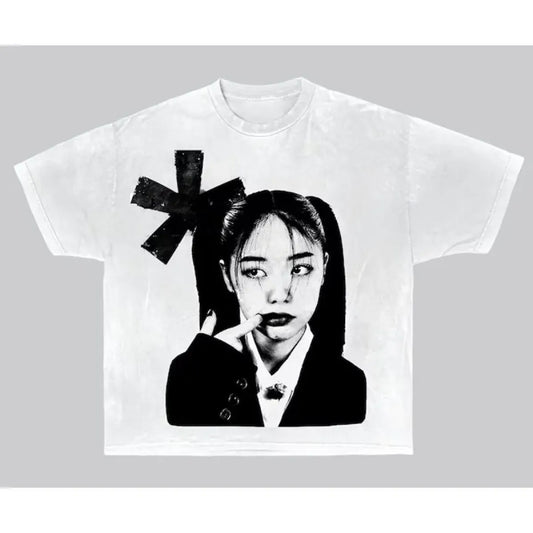 Monochrome Mystique Tee - T-Shirts - 1