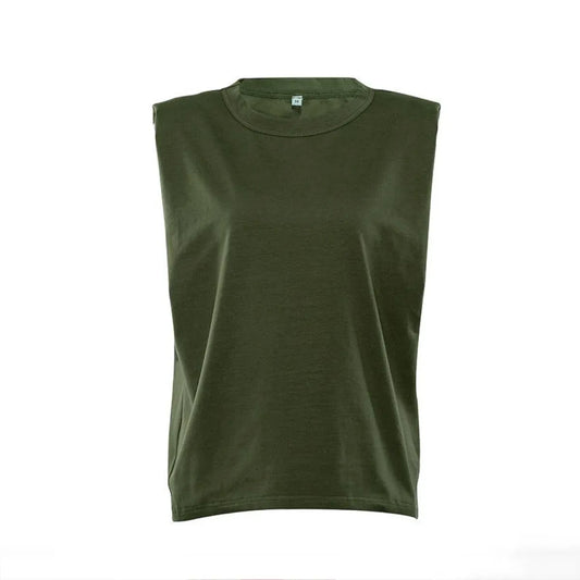 Ladies Padded Shoulder Blouse - Women’s Clothing & Accessories - 1