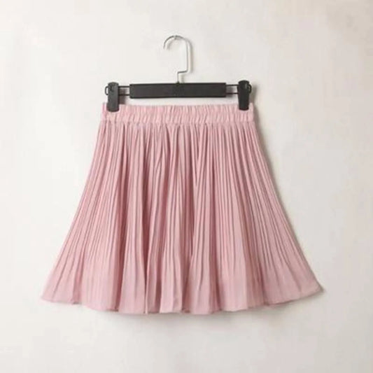 Pleated Mini Skirt Tulle - Bottoms - 13