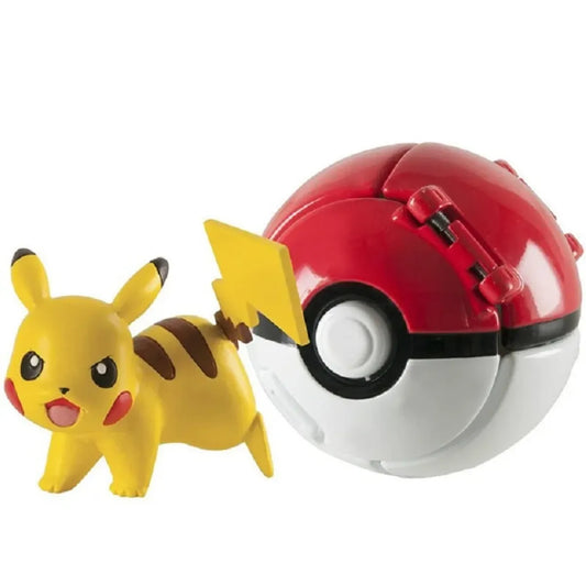 Pokemon Pokeball & Mini Figure 4-Piece Set - Figurines - Figures - 2