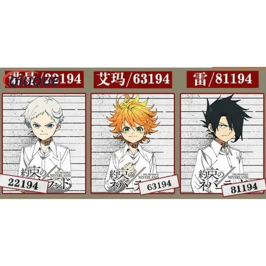 The Promised Neverland Cosplay Set with Tattoos - Dresses - Cosplay - 1