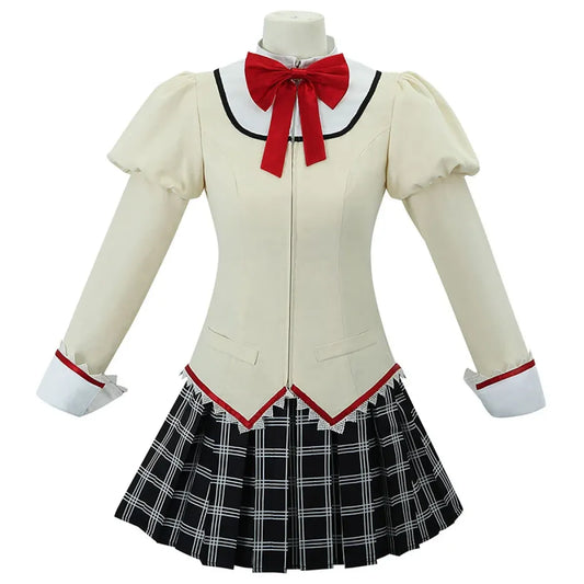 Puella Magi Madoka Magica School Uniform Cosplay Set - Cosplay - Cosplay - 1