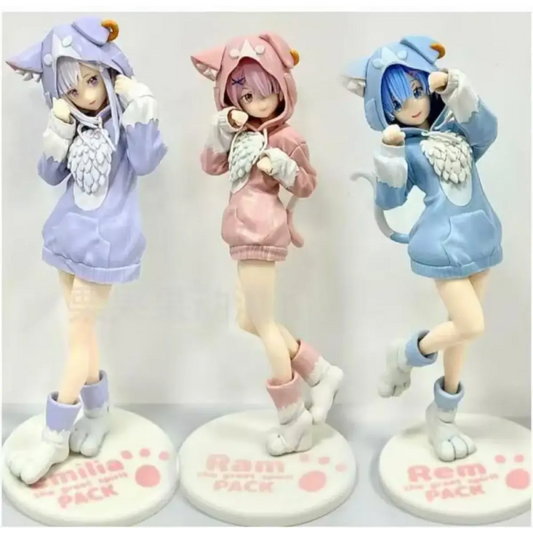 Rem & Ram Anime Figures - Anime - Figures - 1