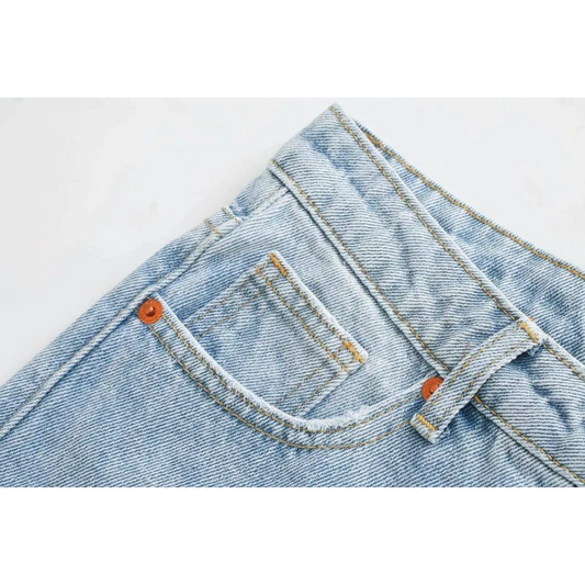 Ripped Style Jeans - Bottoms - 2