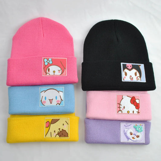 Sanrio Knitted Beanie - Women’s Clothing & Accessories - 1