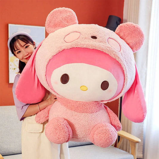 Oversized Sanrio Mymelody Panda Plushie - Toys - 1