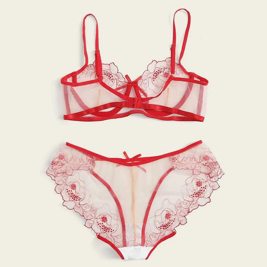 Sexy Transparent Lingerie Set - Women’s Clothing & Accessories - 2