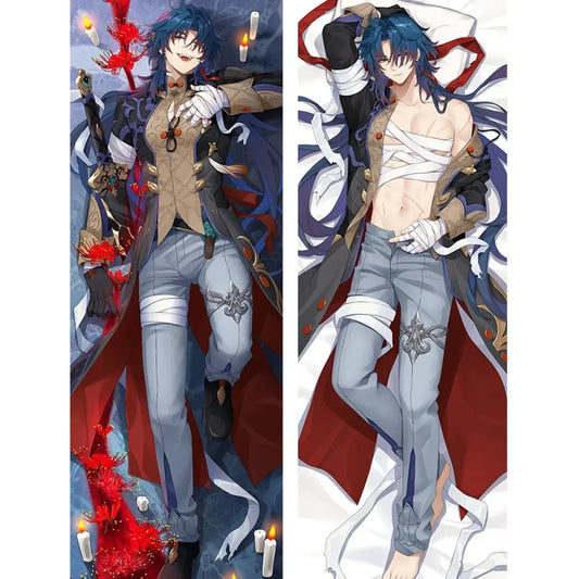 Honkai: Star Rail Blade Dakimakura – 2WAY Hugging Body Pillow Cover - Dakimakura - Dakimakuras - 1