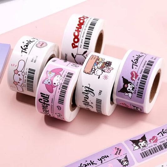 Sanrio My Melody Thank You Sticker Roll (120pcs) - Stationery & More - Stationary & More - 2