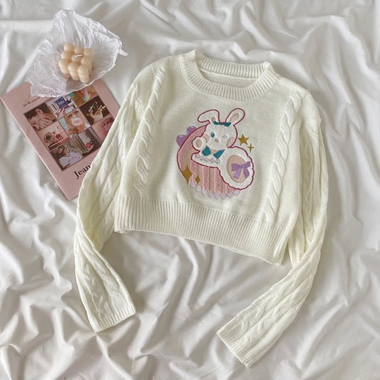 Sweet Lolita Knit Skirt Set - Bottoms - Skirts - 2