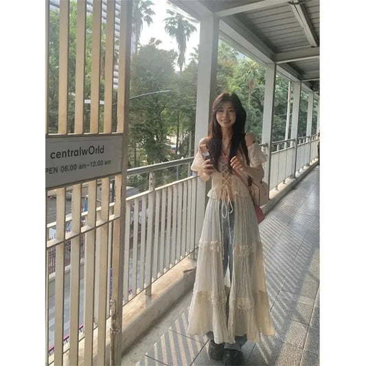 Sweet Ruffle Bandage Dress - All Dresses - Dresses - 6