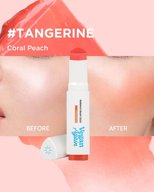 Vegan Again Radiance Best Blush Stick Makeup