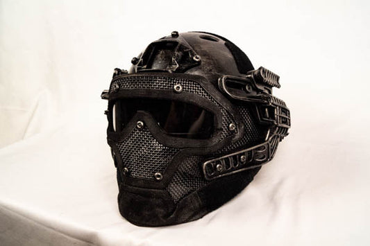 Tactical Helmet and Face Mask