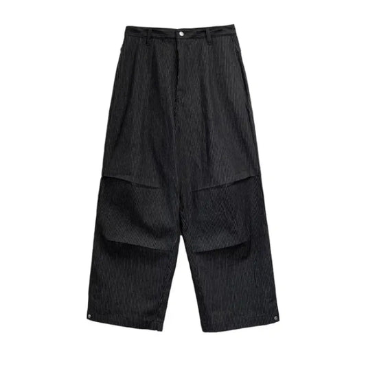 Y2K Low Waist Striped Wide Leg Jeans - Bottoms - Jeans - 6