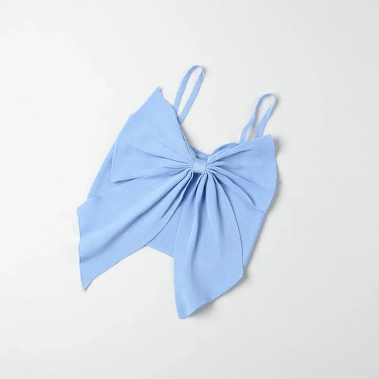 Bow Front Y2K Crop Cami Top - Women’s Clothing & Accessories - Tank Top / Cami - 1