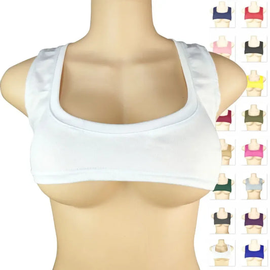 Y2K Knit Micro Crop Corset Tank Top - Women’s Clothing & Accessories - Tank Top / Cami - 2