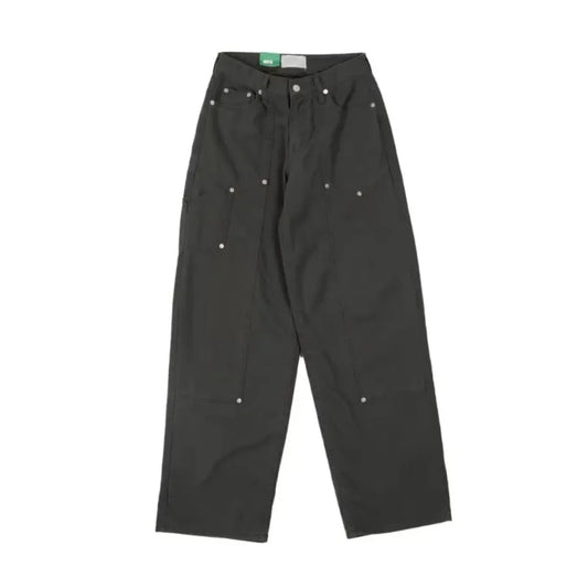 Y2K Rivet Wide Leg Cargo Pants - Bottoms - Cargo Pants - 6
