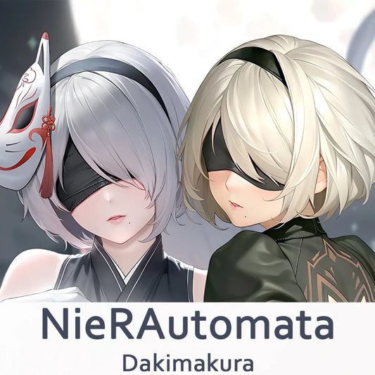 NieR: Automata YoRHa 2B Dakimakura – 2WAY Hugging Body Pillow Case - Dakimakura - Dakimakuras - 1