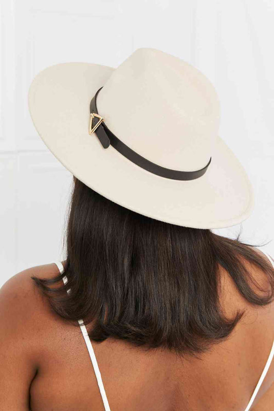 Ride Along Fedora Hat - Kawaii Stop - Adjustable Straps, Comfortable Fit, Elegant Design, Fame Accessories, Fedora Hat, Luxurious Feel, Polyester Material, Ship from USA, Standout Style, Unique Buckle, Versatile Wear