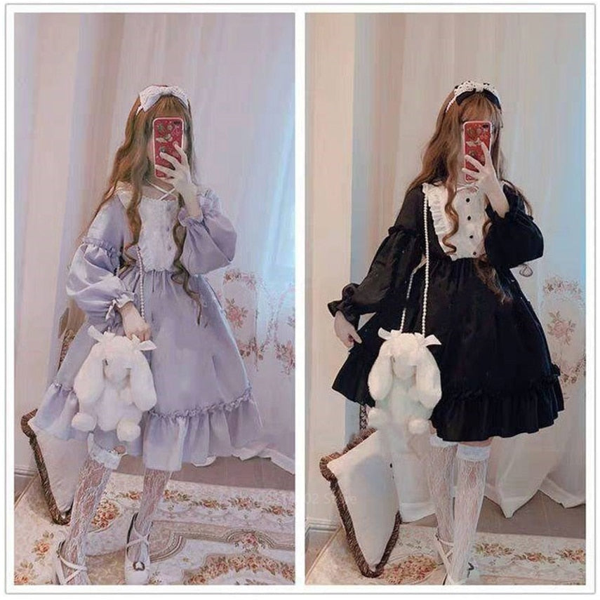 Japanese Gothic Lolita Dress For $40.0! - Kawaii Stop