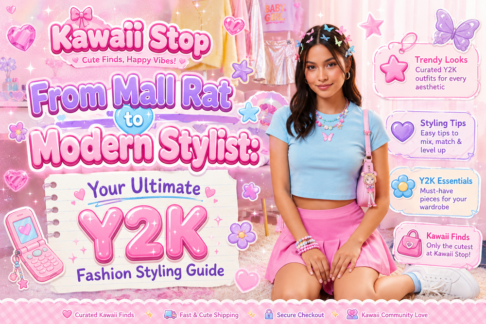 From Mall Rat to Modern Stylist: Your Ultimate Y2K Fashion Styling Guide - 2000s Fashion, Aesthetic Outfits, Baby Tees,
