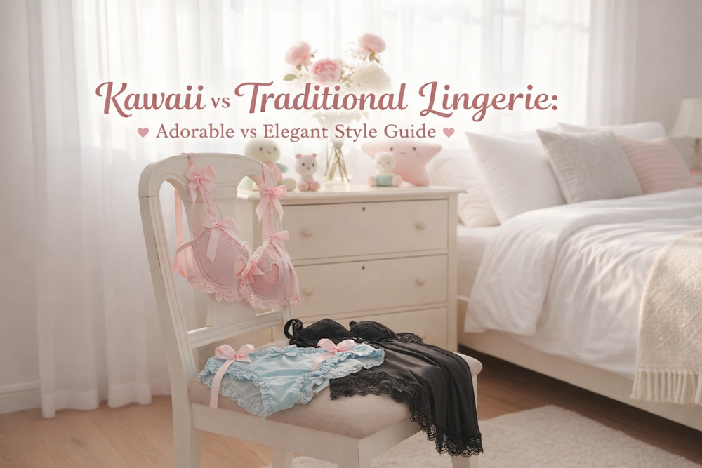 Kawaii vs Traditional Lingerie: Which Adorable or Elegant Style Suits Your Personality? - confidence basics, cute