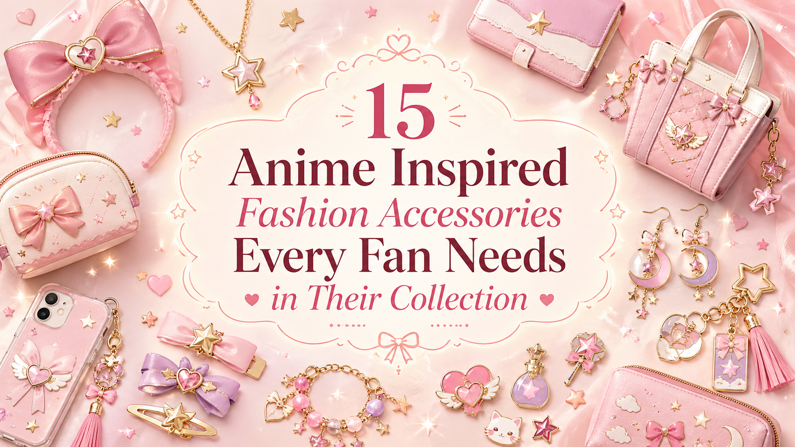 15 Anime Inspired Fashion Accessories Every Fan Needs in Their Collection