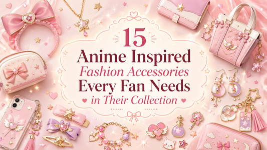 15 Anime Inspired Fashion Accessories Every Fan Needs in Their Collection - Accessory Styling Tips, Aesthetic
