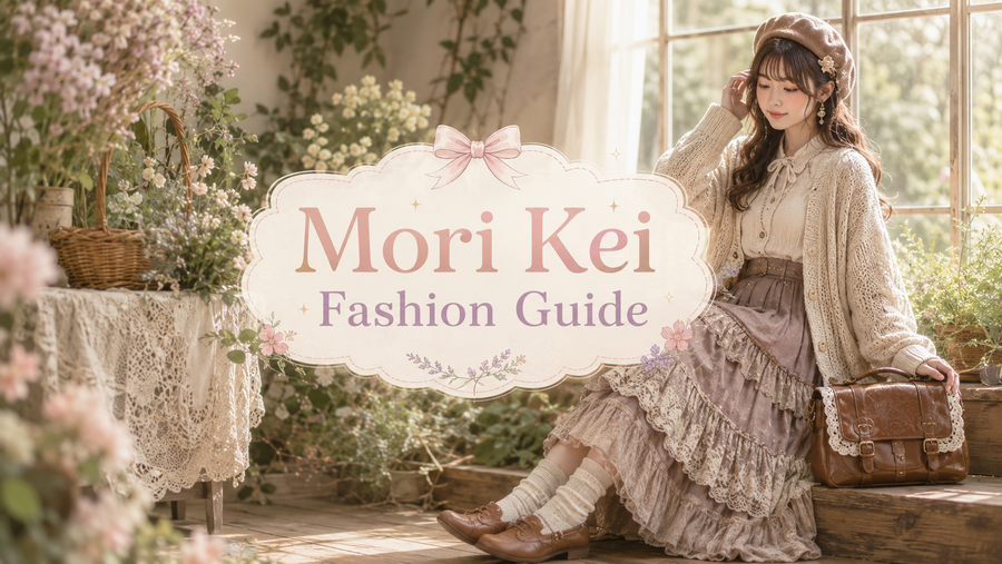 Mori Kei Fashion: The Complete Forest-Inspired Layering Guide - Fashion Guide, Forest Style, Japanese Fashion, Layered