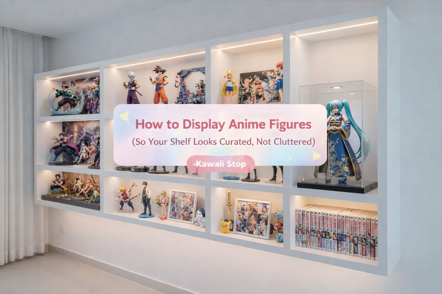 How to Display Anime Figures: Shelf Ideas That Pop - Acrylic Display Case, Anime Figure Display, Anime Figure Display