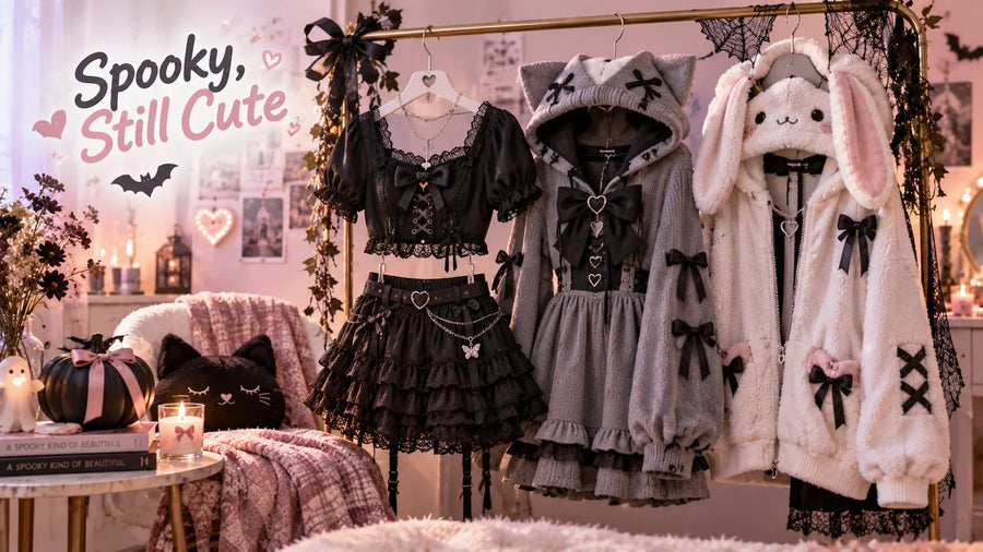 Cute Halloween Outfits That Aren't Costumes: 11 Kawaii Spooky-Season Looks