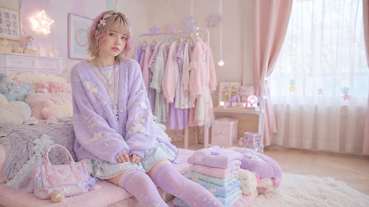 Fairy Kei Style: A Beginner’s Guide to Pastel Nostalgia - Fairy Kei, Japanese Street Style, Kawaii Fashion, Pastel