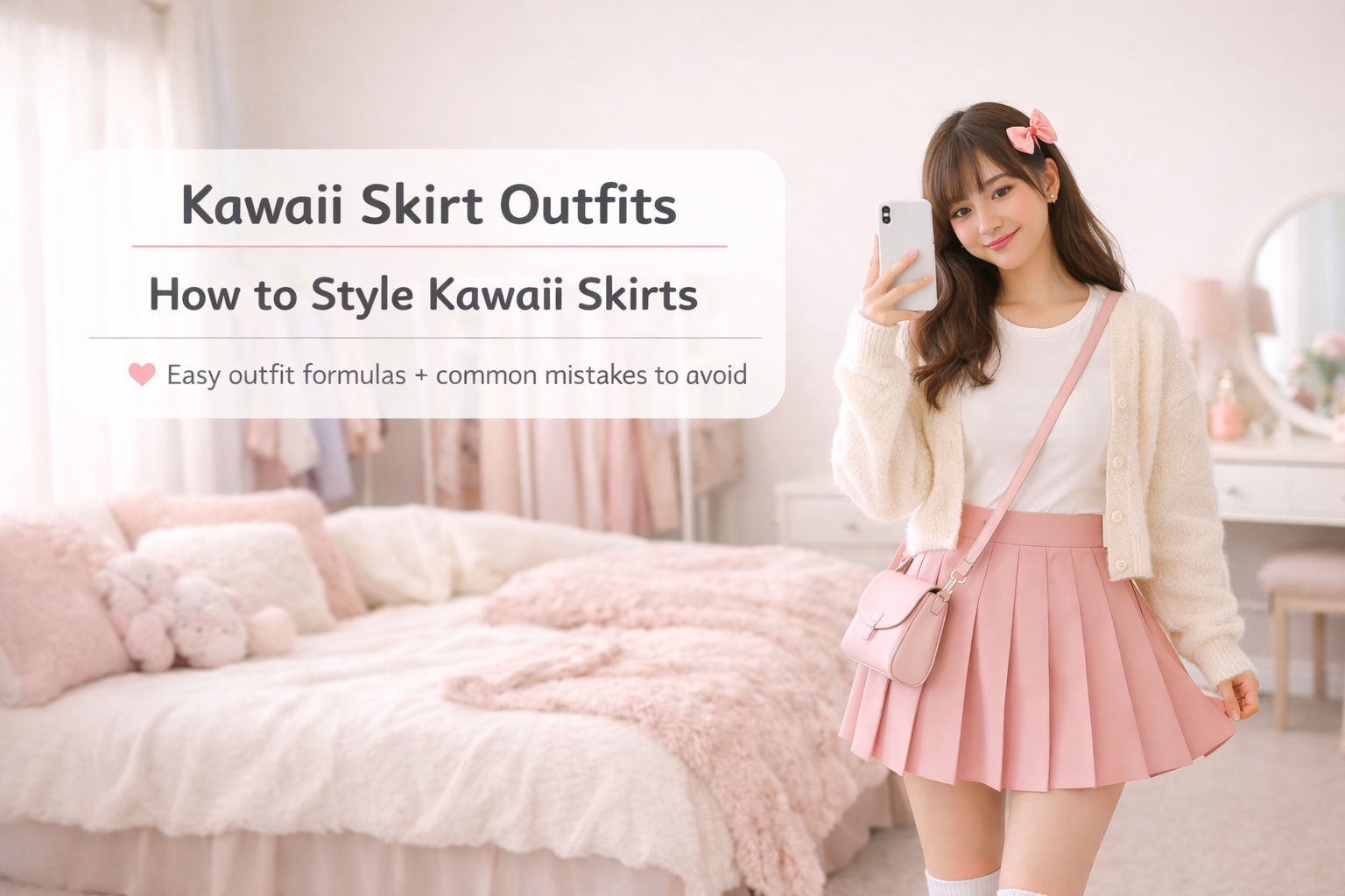 How to Style Kawaii Skirts (Kawaii Skirt Outfits You’ll Actually Wear)