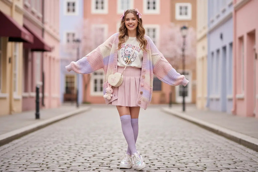 What Is Kawaii Fashion? A Real-World Guide to the Kawaii Aesthetic - how to style kawaii, Japanese street fashion,