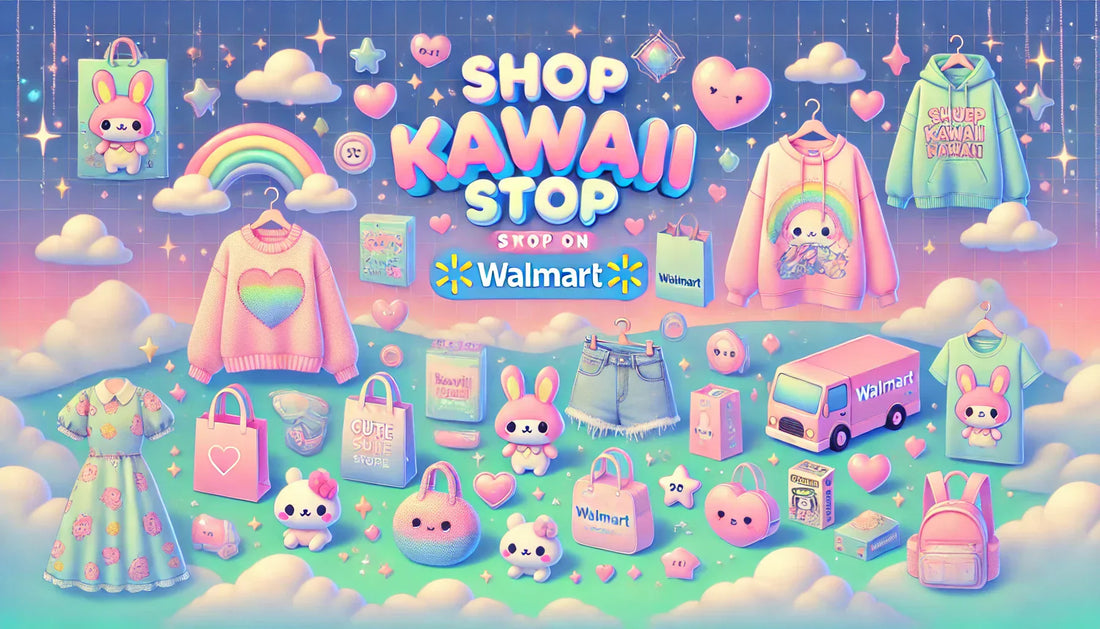 Kawaii Stop x Walmart: Over 1,500 Adorable Products Now Available on Walmart! - Adorable Pastel Styles, Affordable Cute