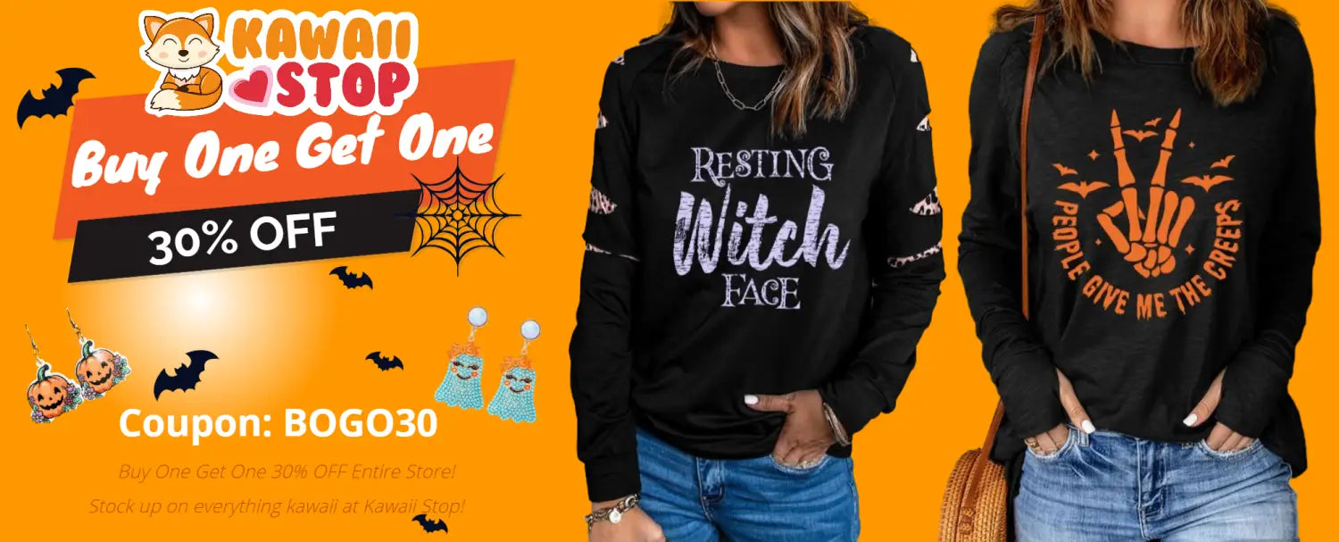 Embrace the Spooky Season with Kawaii Stop’s Must-Have Apparel - 2023, Accessories, Anime, Anime collectibles, Cosplay