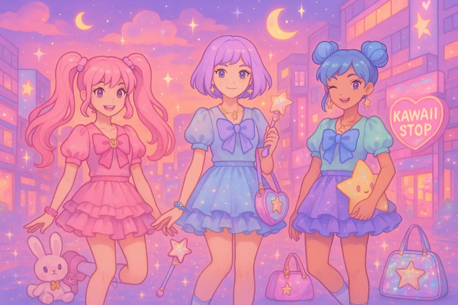 Magical Girl Fashion Is Back: How to Style 2025’s Cutest Mahou Shoujo Trends - 2025 fashion trend, celestial style,