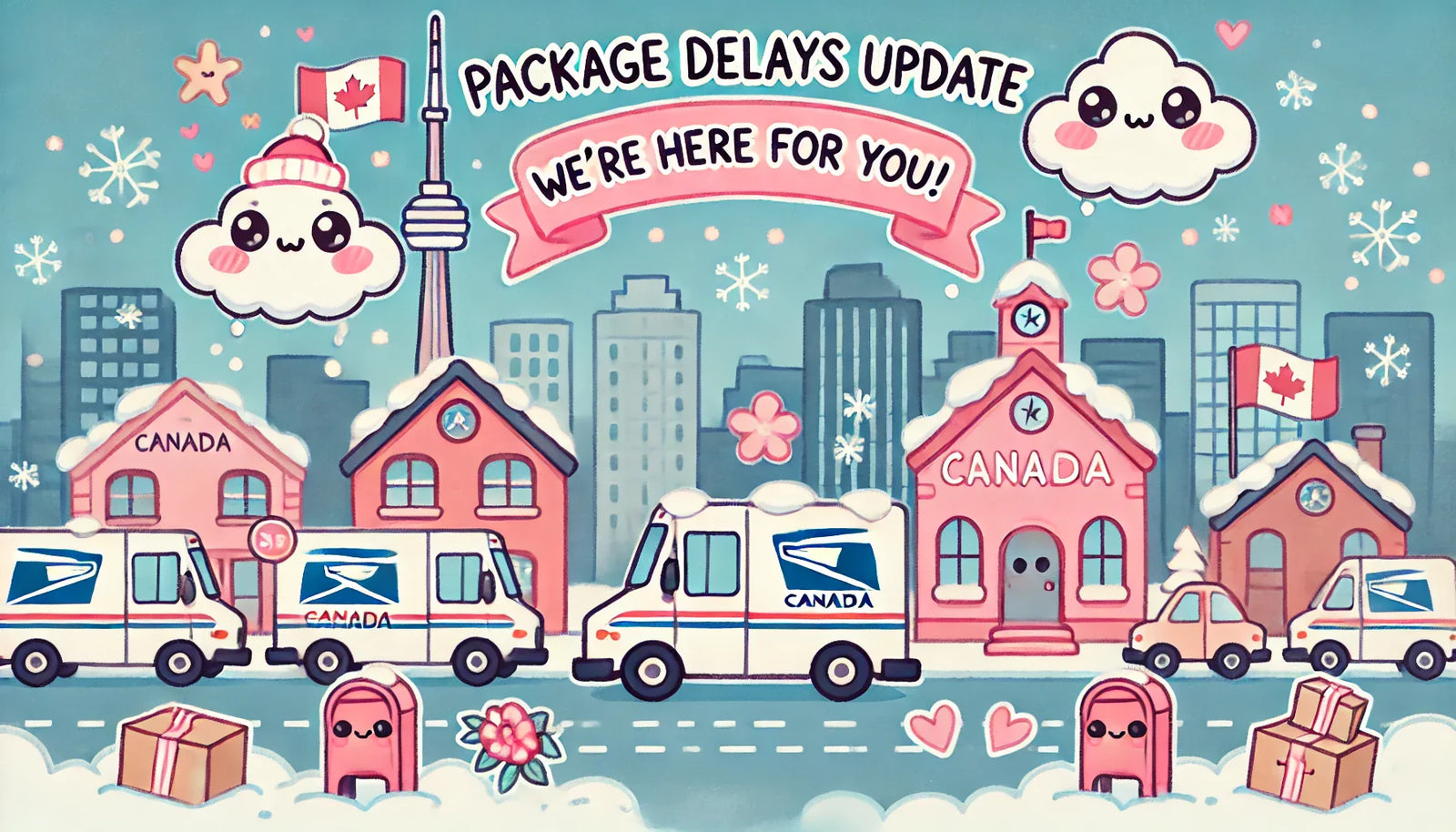 Important Update for Our Canadian Customers: Potential Package Delays Due to Postal Strike - 2026