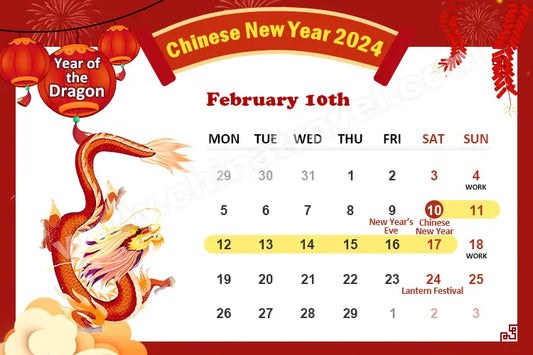 Potential Shipping Delays For Chinese New Year - 2024