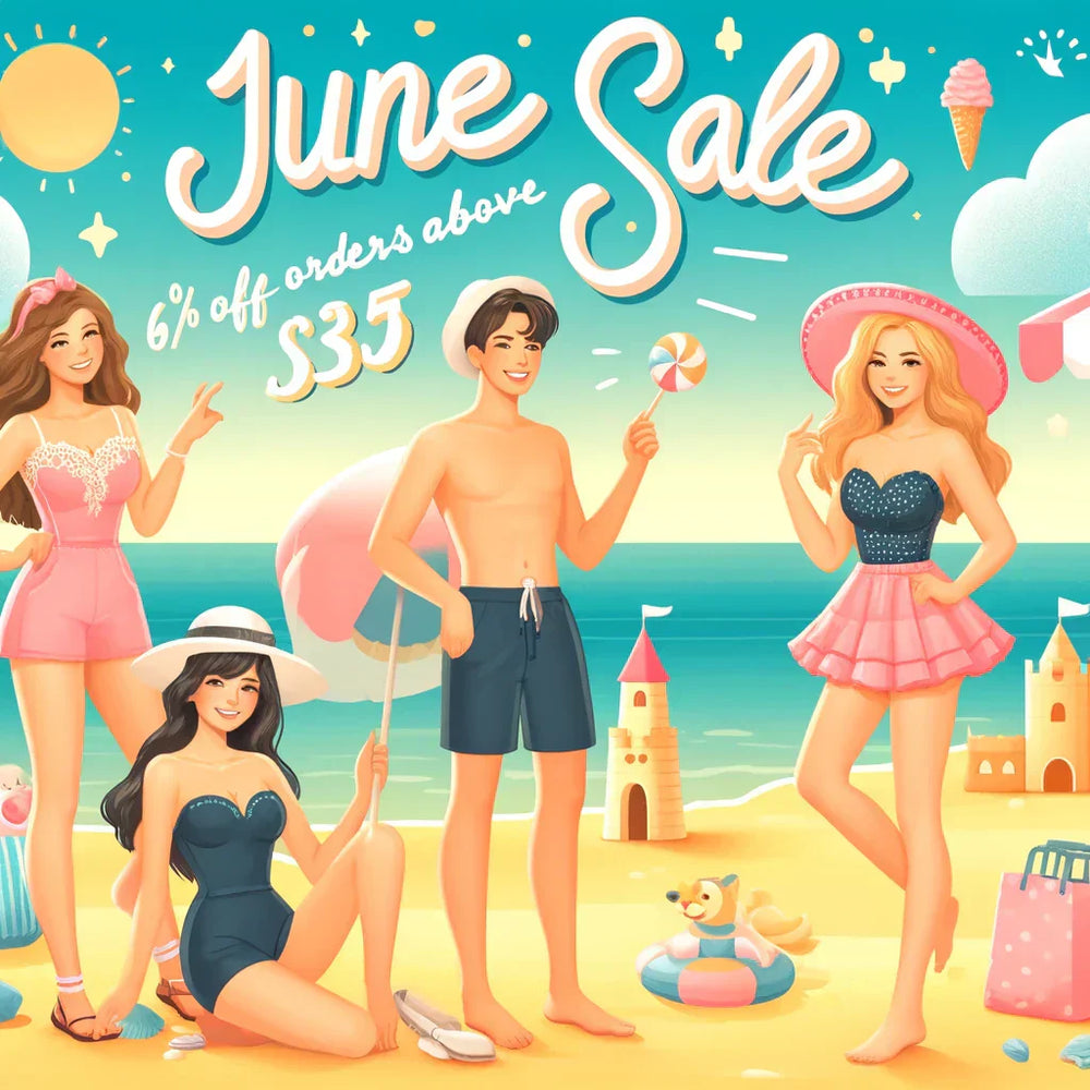 Sun-Kissed Savings: Dive into Our June Sale! 🌞 - Kawaii, Kawaii Extravaganza, Kawaii Family, Kawaii Fashion, Kawaii