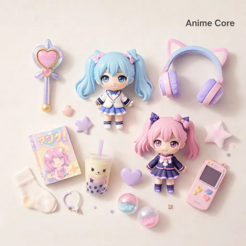 Anime Core - Sweet Anime Core Kawaii Clothing Harajuku Fashion - 2026