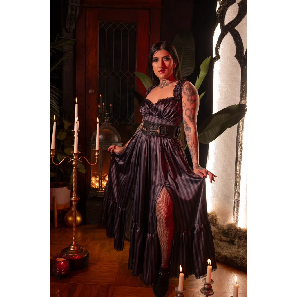 Cosette Maxi Dress in Shadow Stripe - Pre Order - All Dresses - Maxi Dress - 1