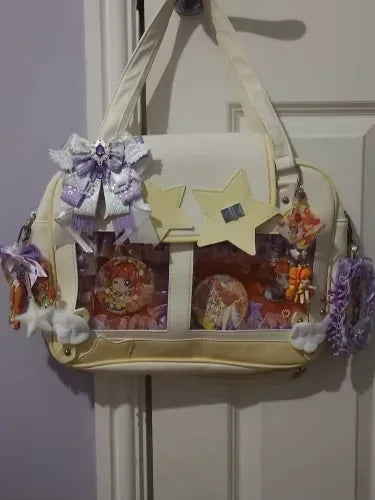 Shopper photo showing the Y2K Star Ita Bag