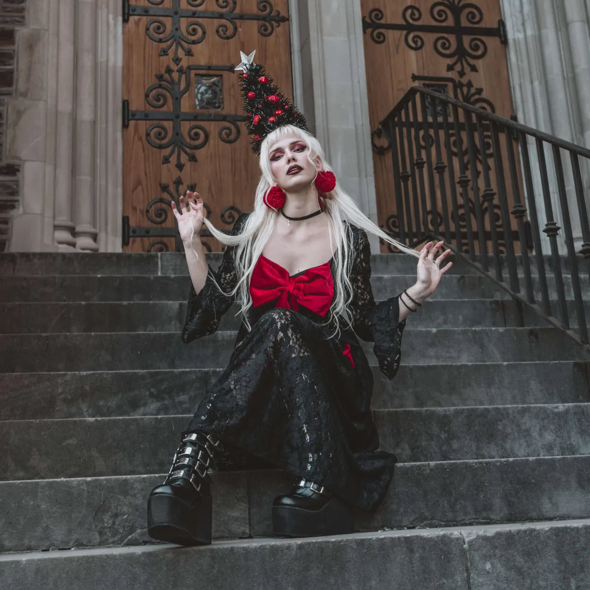 Priscilla 60’s Bell Sleeve Lace Maxi Dress - All Dresses - Maxi Dress - 1