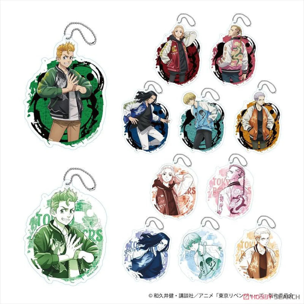 Tokyo Revengers Trading Acrylic Key Ring Suka-Jam Ver. Blind Box (1 Blind Box) - Figurines - Figures - 1