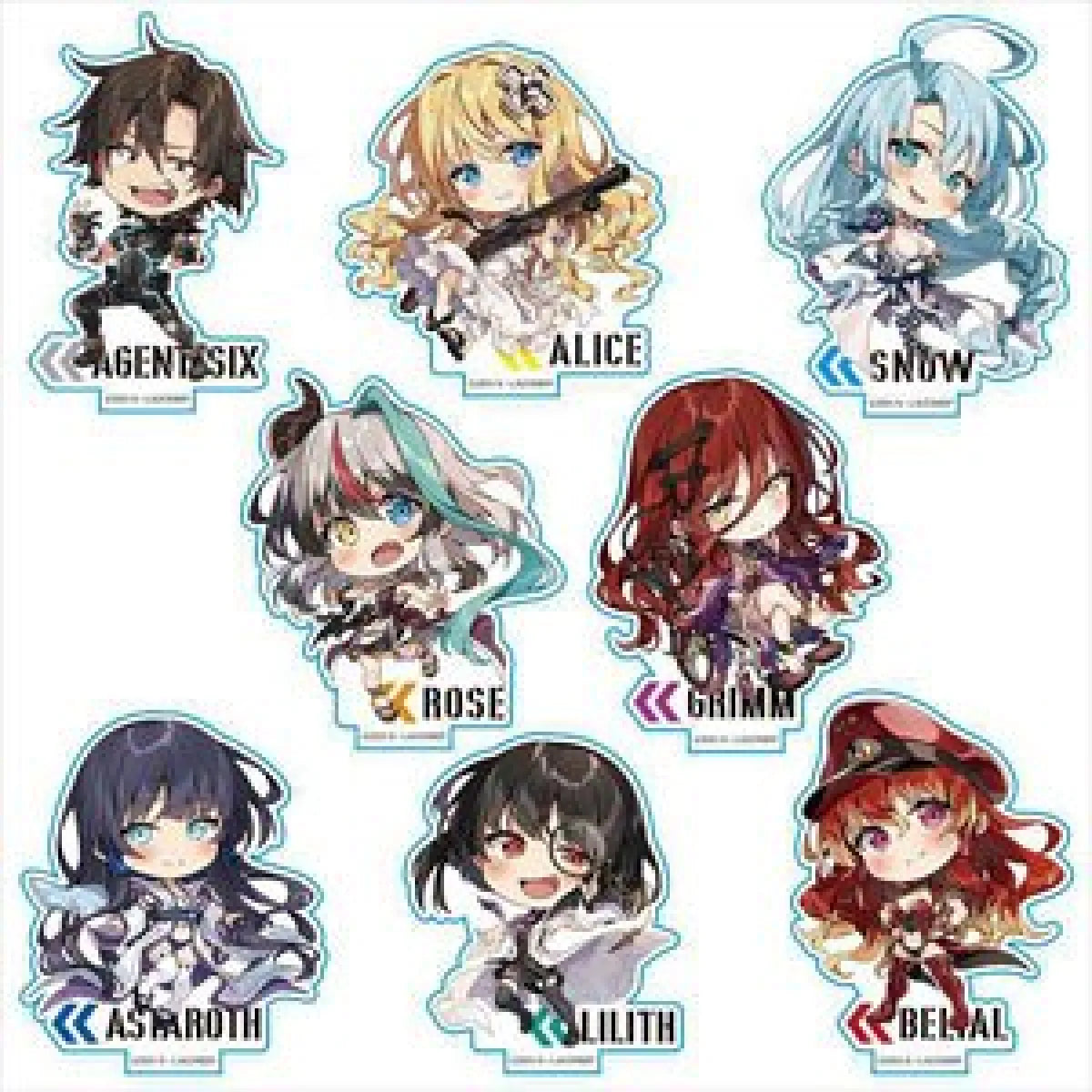 Combatants Will Be Dispatched! Acrylic Stand Blind Box - Gifts - Blind Box - 1